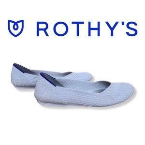Rothy’s | The Flat | Salt Honeycomb | Size 8.5